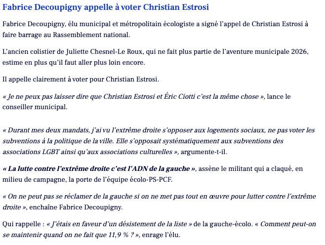 NiceVivre51166's tweet photo. Au cours du dernier mandat, SIX élu·es sur QUATRE ont quitté le navire @NiceEcolo...

Une introspection s'impose.

Dans l'attente des scores du 22 mars.

#Municipales2026 #Nice 
@EELV @UnisPourNice @NiceEcolo https://t.co/OKROb9u672
