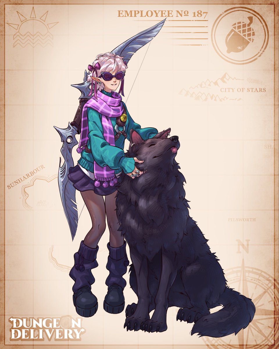 Dungeon Delivery tweet media