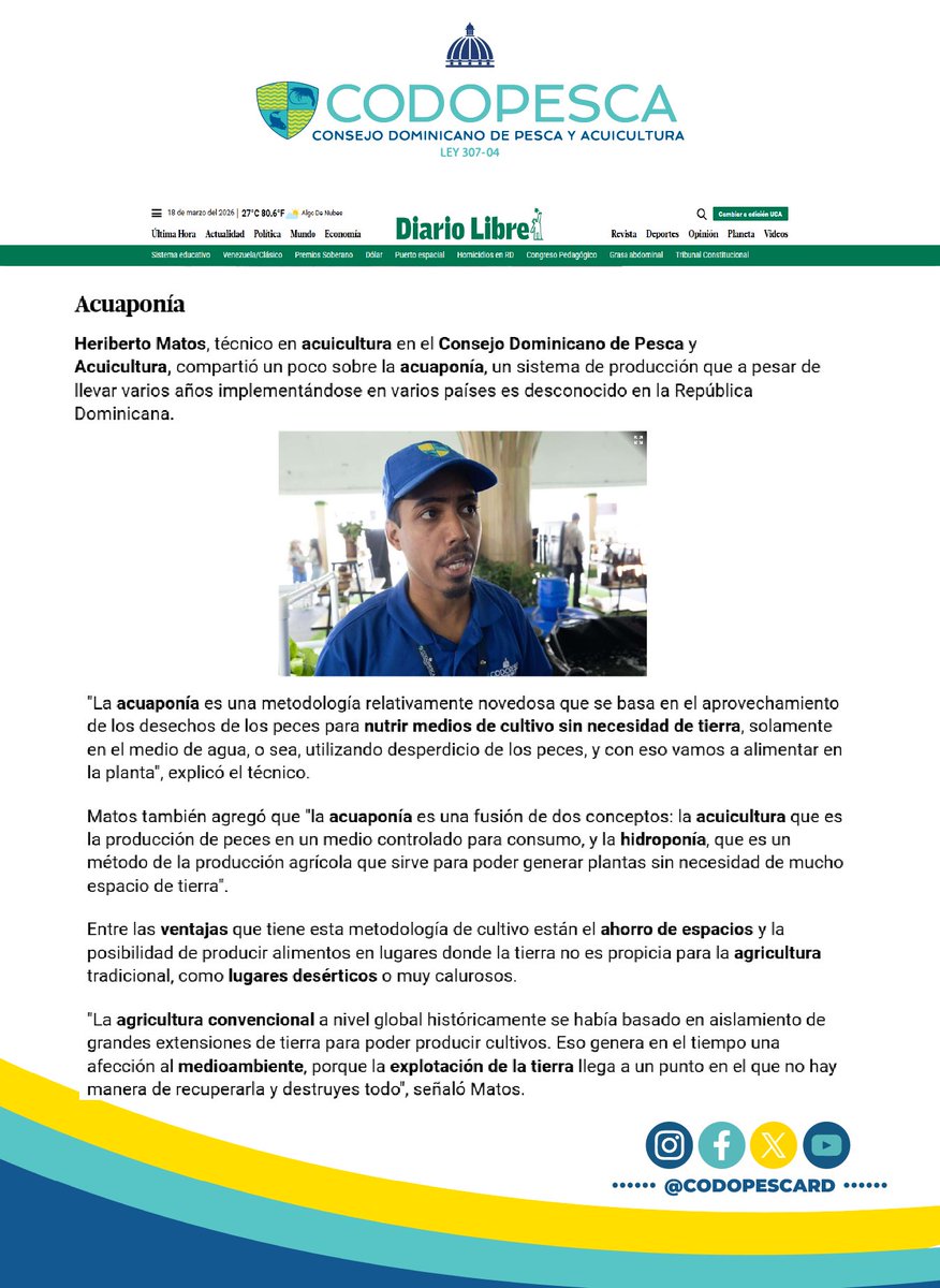 CODOPESCA RD tweet media
