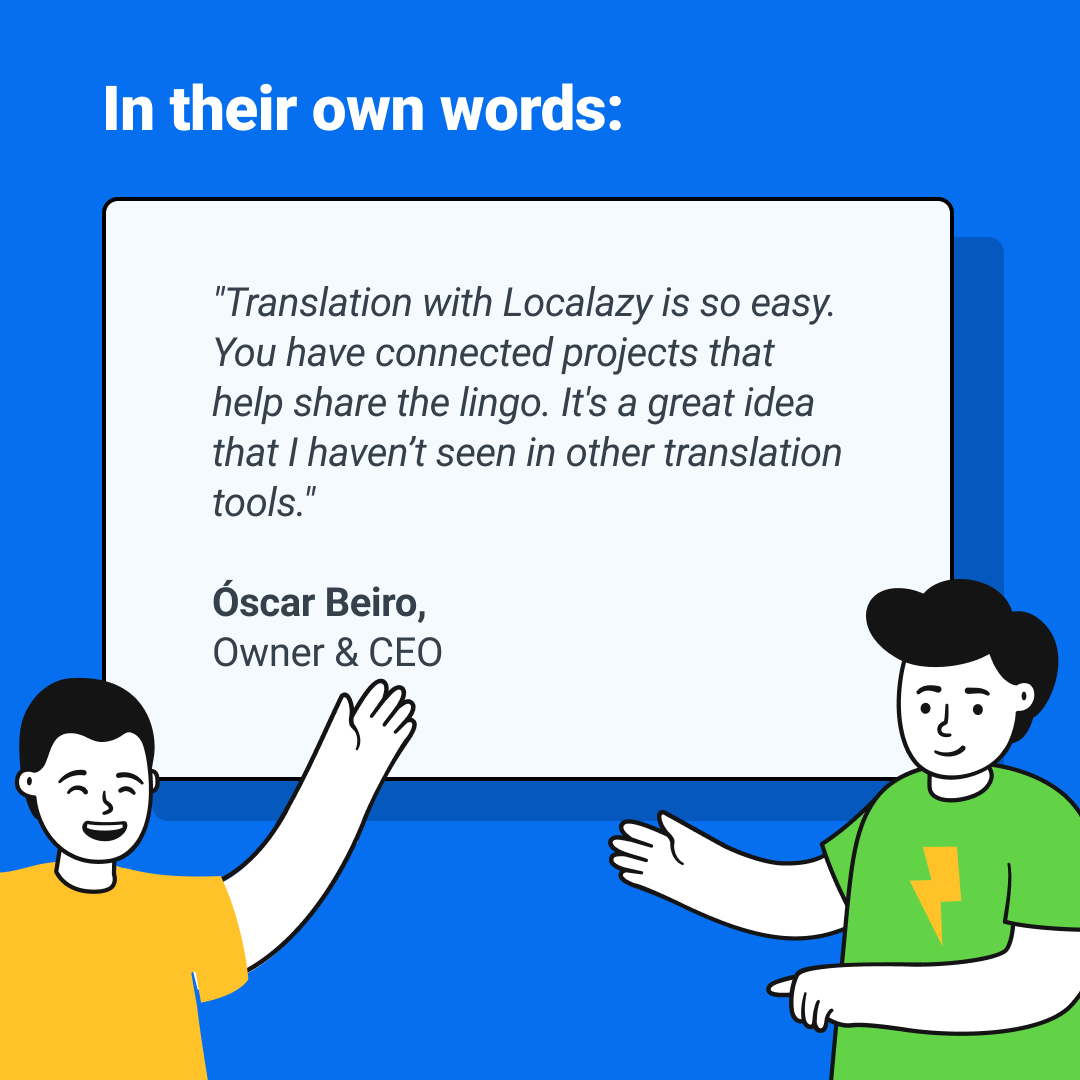 Localazy tweet media