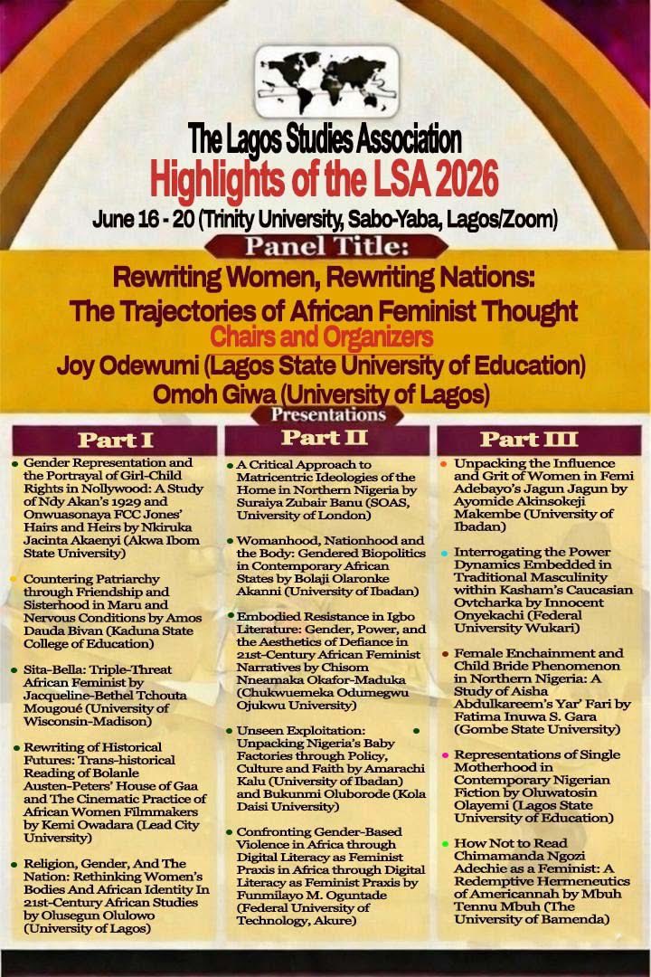 Lagos Studies Association tweet media