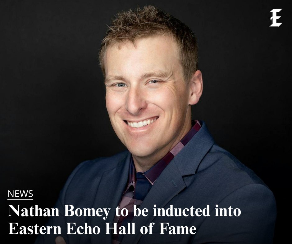 TheEasternEcho's tweet photo. Eastern Michigan University alumnus Nathan Bomey is set to be inducted into The Eastern Echo Hall of Fame at The Echo's Student Media Gala and Hall of Fame Banquet on April 2, 2026.

Learn more about Bomey:
https://t.co/YBpuiXK3Ys

Media Gala tickets: https://t.co/EukuBP6cGs https://t.co/fPNbnvB0S5