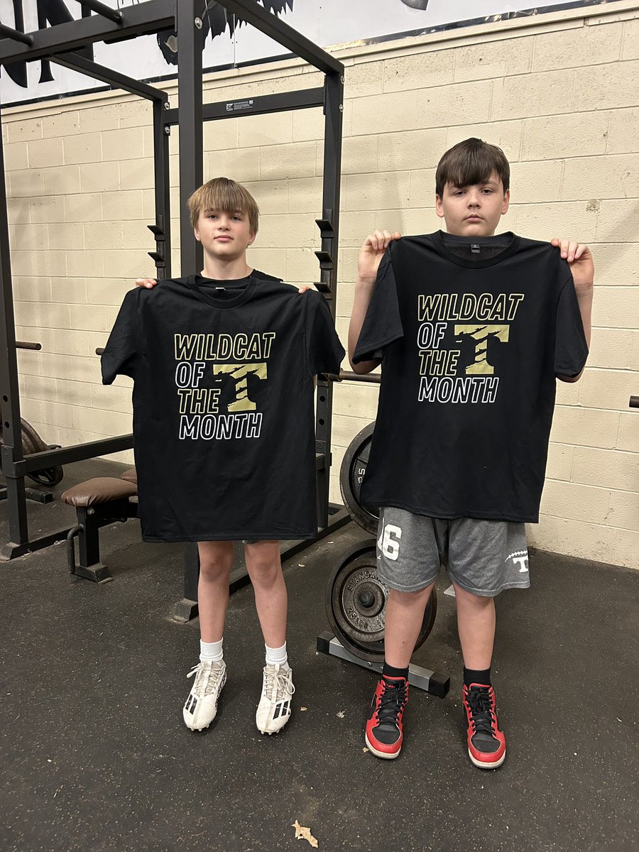 TCats_Football's tweet image. Wildcats of the Month for February!
They showcased the characteristics that our CULTURE demands at school and football!
Varsity: Trevor Echols/Christian Guerrero 
Jr. High: Jamie Dickerson/JC Campbell
7th: Hunter King/Landon Yancey
January Junior WOTM: Blake Stewart/Ray Campbell