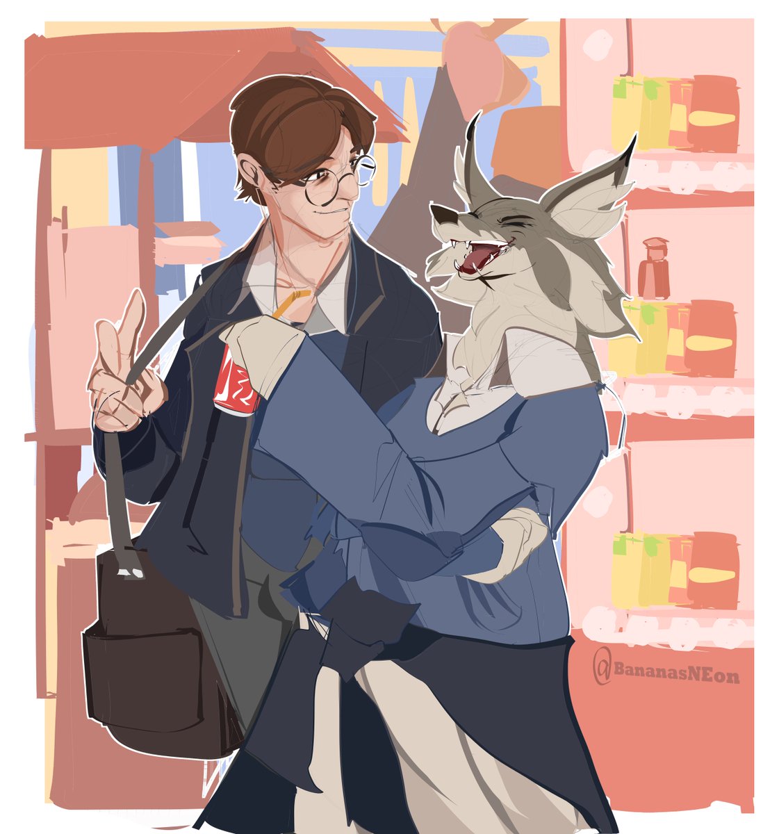 BananasNEon draws (?) tweet media