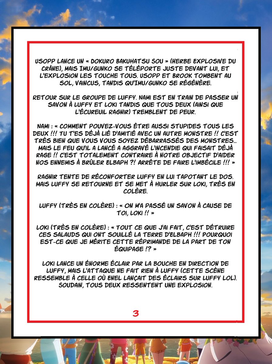 One Piece Spoils tweet media