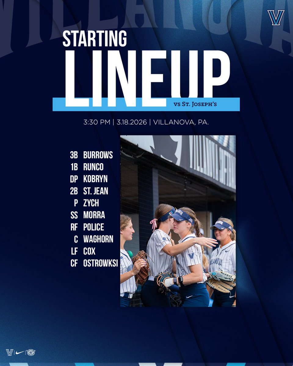 Villanova Softball tweet media