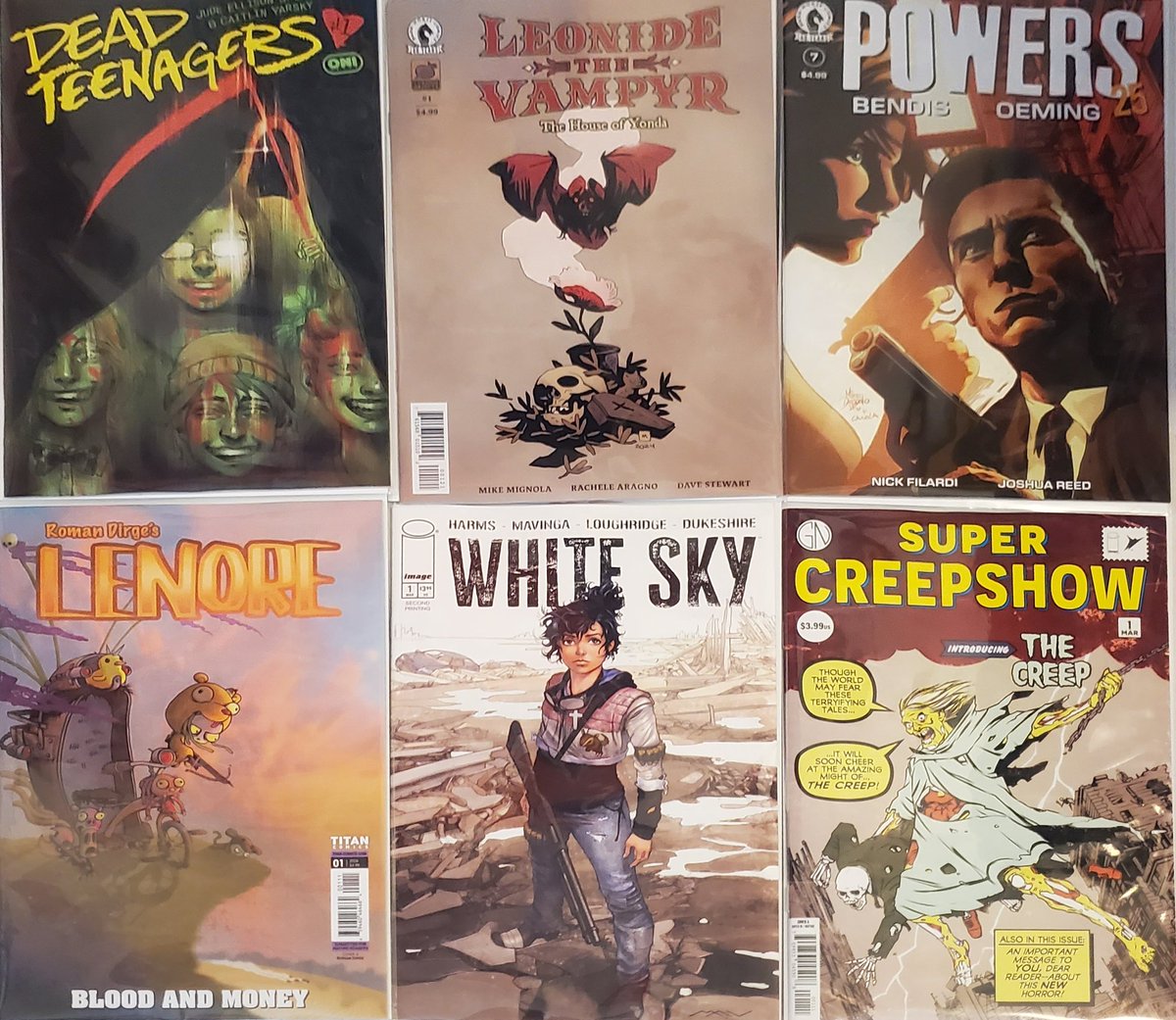 MonarchDafey's tweet image. #ImageComics plus a few other companies for the week