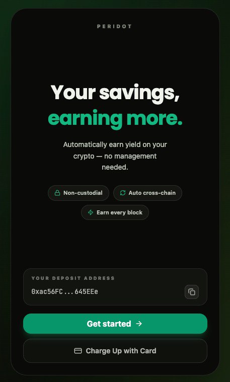 Peridot Finance tweet media