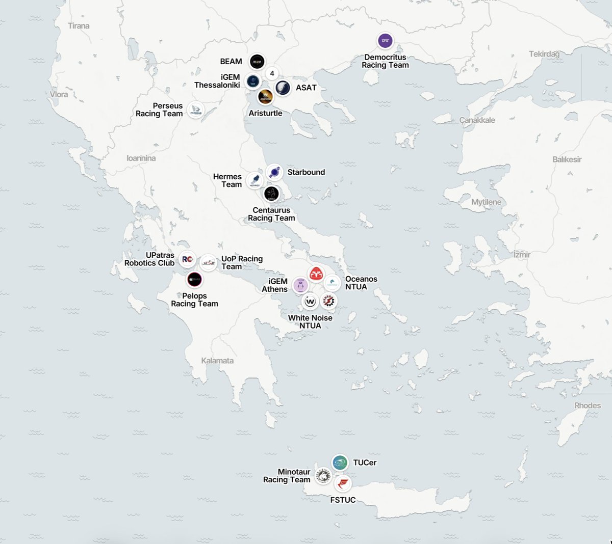 What's the most under-valued tech asset of Hellenism?

Its student groups.

We mapped the best ones with <a href="/chrisgasteratos/">Chris Gasteratos</a> for the Hellenic Atlas.

50+ top STEM university student groups/clubs in Greece and Cyprus, including:

🏎️  Racing
 -<a href="/AristurtleTeam/">Aristotle University Racing Team Electric</a> 
- <a href="/democrit_racing/">DemocritusRacingTeam</a> 
-