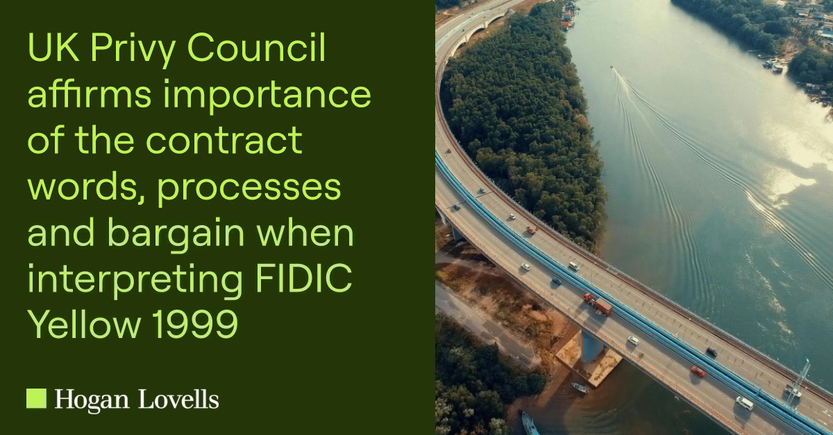 Hogan Lovells Litigation tweet media