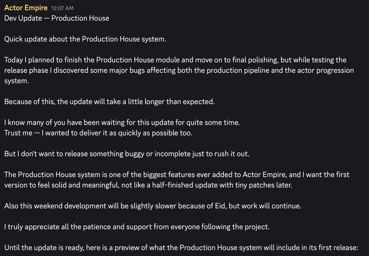 Actor Empire tweet media