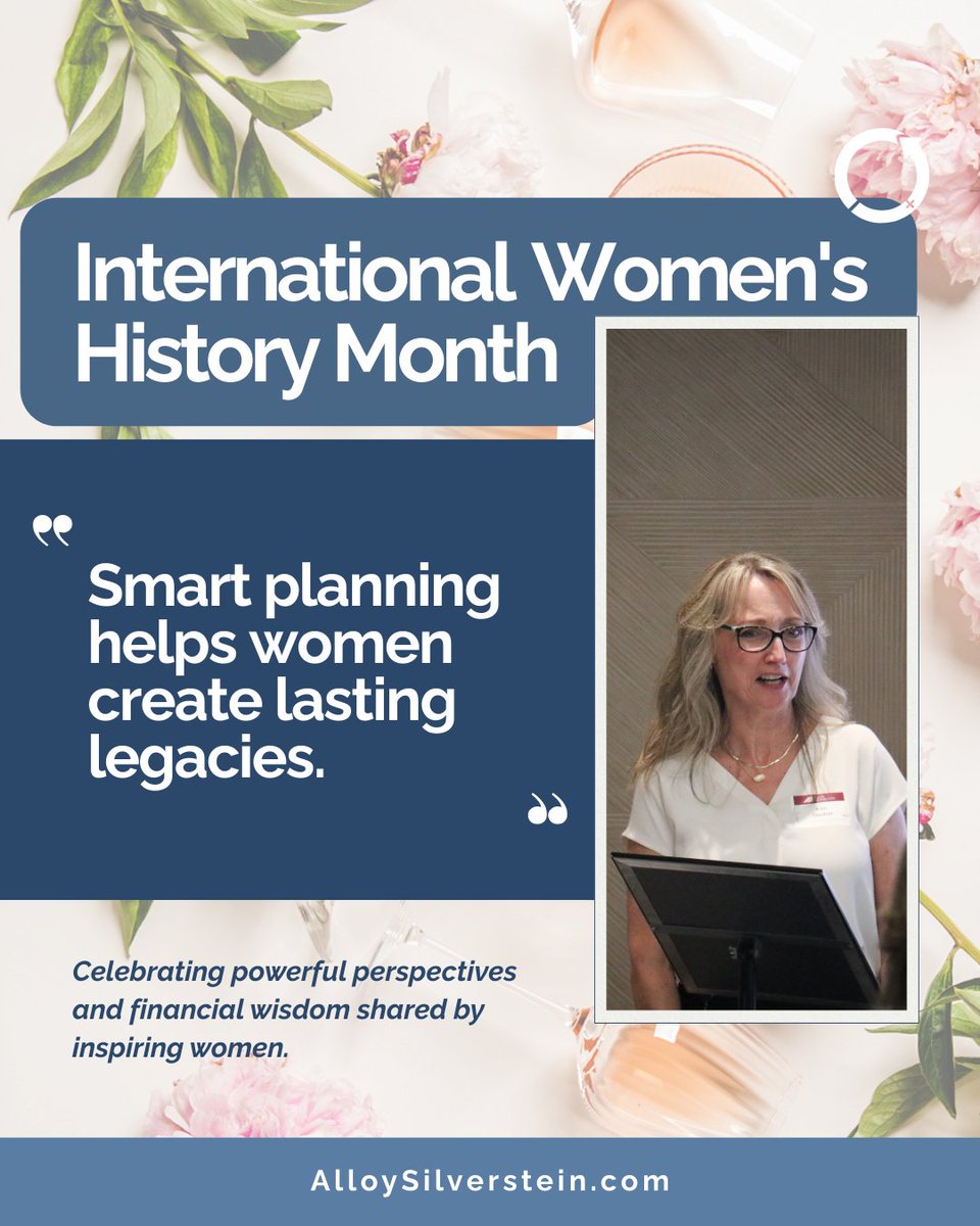 AlloyCPAs's tweet photo. #WomensHistoryMonth is a reminder of the impact women have made, and continue to make, in every industry, community, and household. One of the most powerful tools for building that impact is #financialknowledge. 

Visit https://t.co/4zGnGxP6Fi to learn more. 

#AlloySilverstein https://t.co/9GV9q1R2Xl