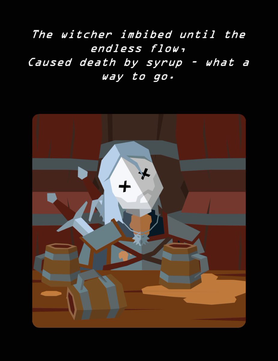Whiskey with Witcher tweet media