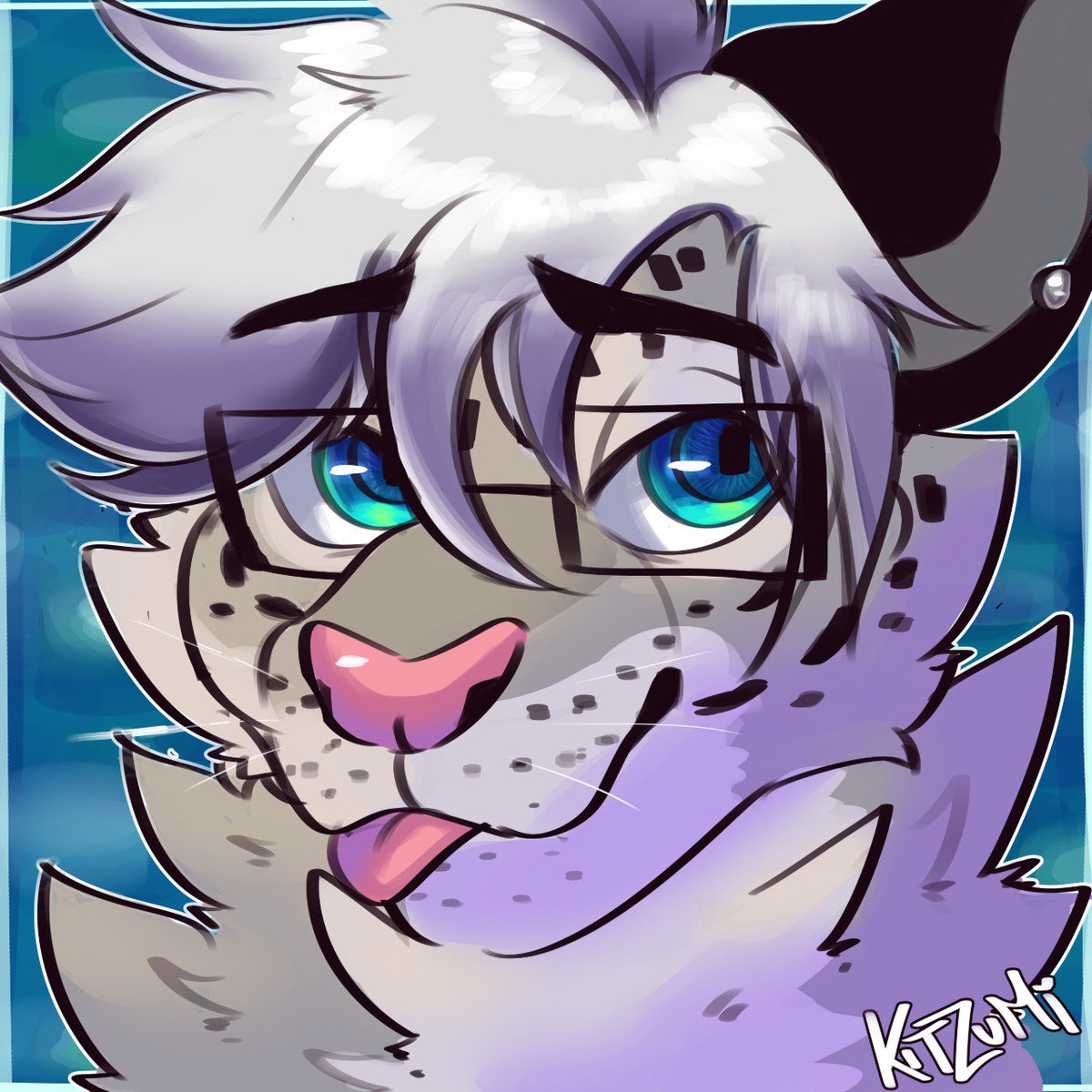 KitzumiArt's tweet photo. Silly Leopard:3 https://t.co/DaQuVm4x8Z