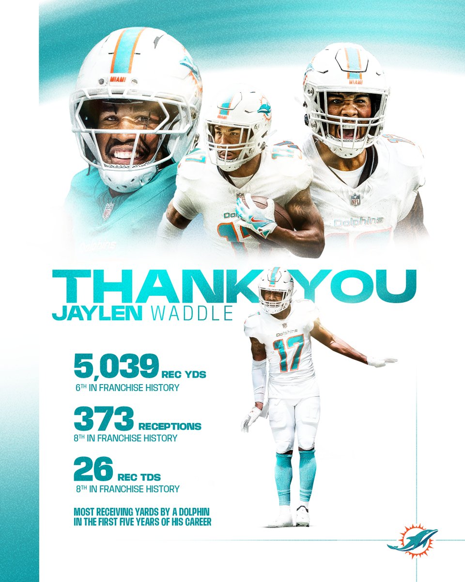 Five years in the 305. Thank you, JDub. 🐬