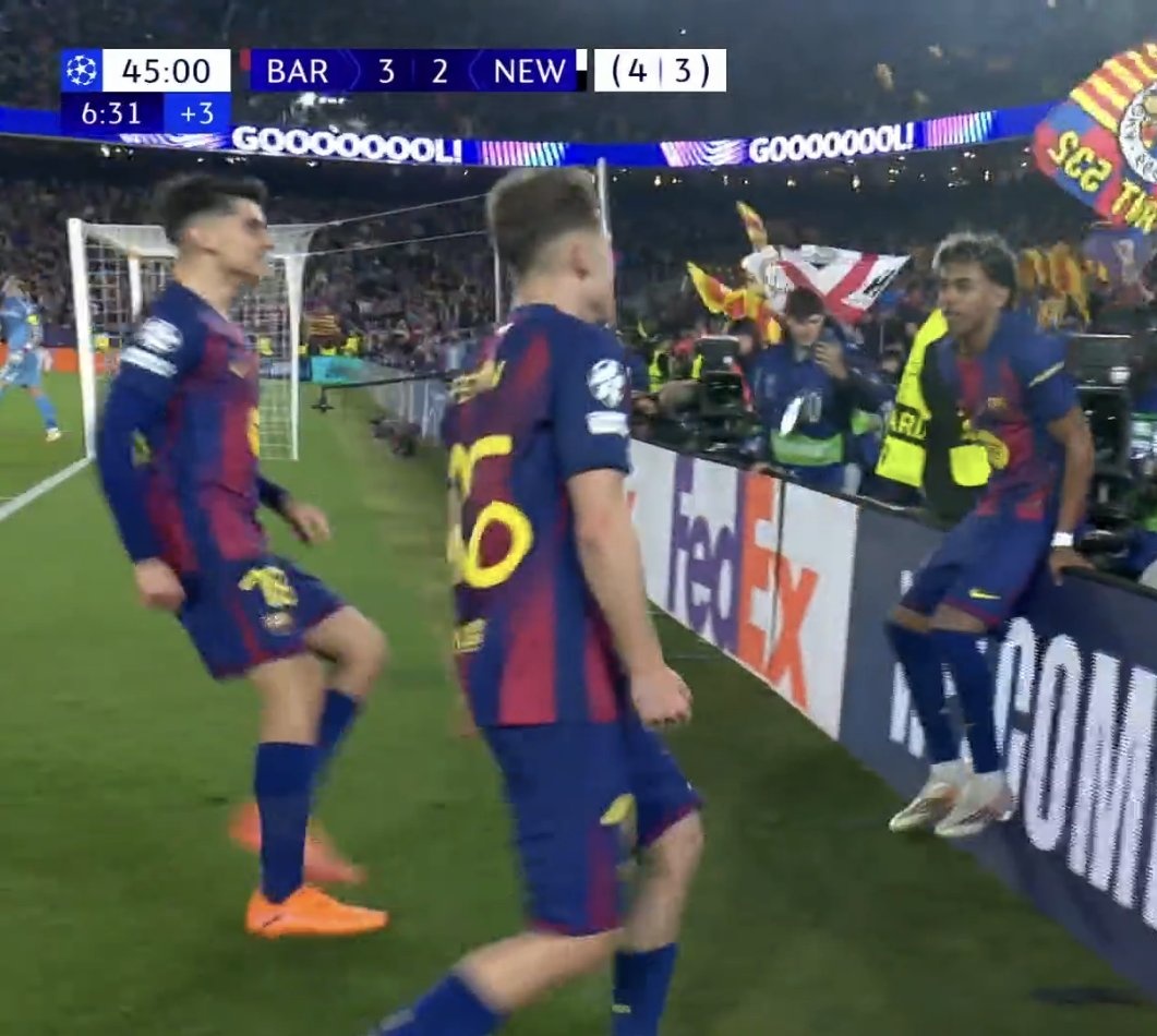 FPLAbhimanyu's tweet image. Lamine Yamal &amp;amp; Garnacho Celebration 🫂

#UCLFantasy | #UCL | #BARNEW | #BARÇANEW