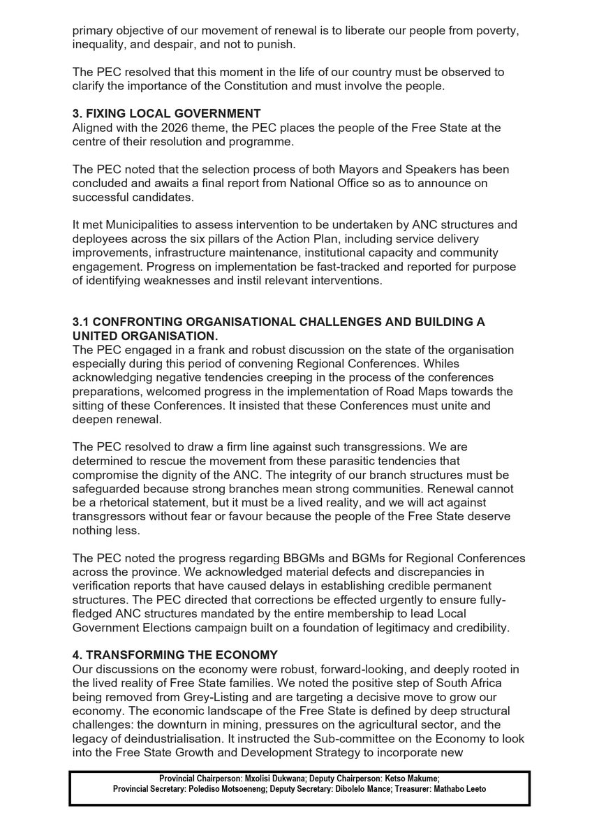 ANC Free State tweet media