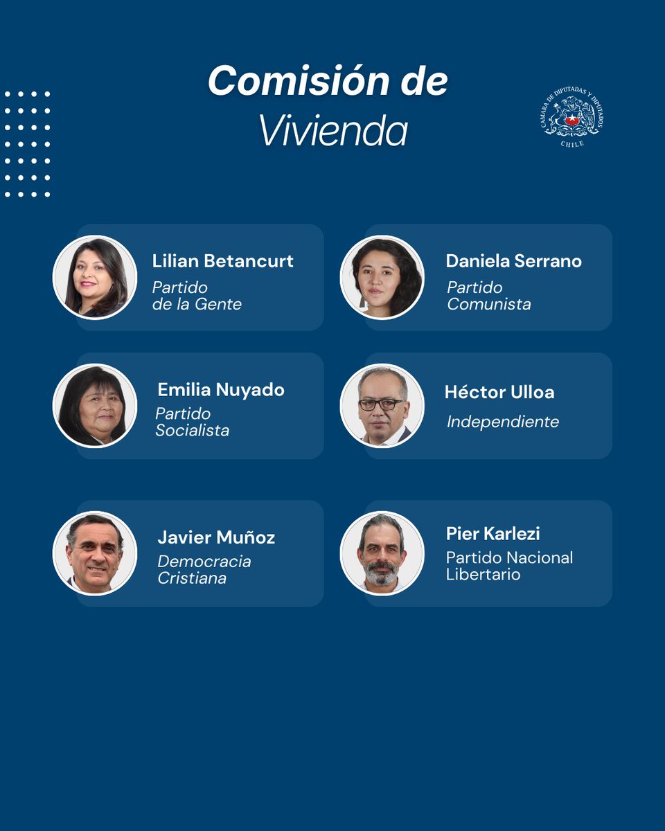 Diputadas y Diputados de Chile tweet media