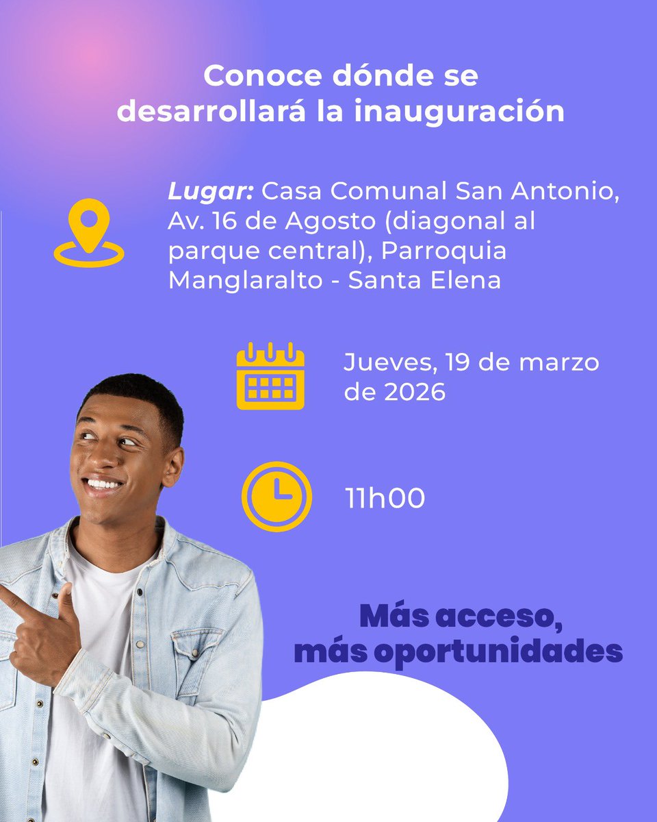 Ministerio de Telecomunicaciones Ecuador 🇪🇨 tweet media