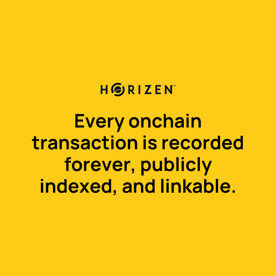 horizenglobal's tweet photo. AI can now de-anonymize your social media accounts by cross-referencing your public posts.

Years of oversharing made that possible, and you can't undo it.

Now, your onchain financial life could be next. https://t.co/ZAROKY4TgO