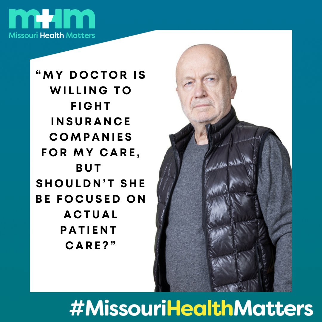 MOHealthMatters's tweet photo. The Missouri Legislature needs to hear from you if prior authorization has impacted your health care!

Use https://t.co/dqd6ea2WnF to send a message to our elected officials that enough is enough when it comes to blocking access to care!

#MissouriHealthMatters 
#MOLeg https://t.co/WRX3qLkt6C