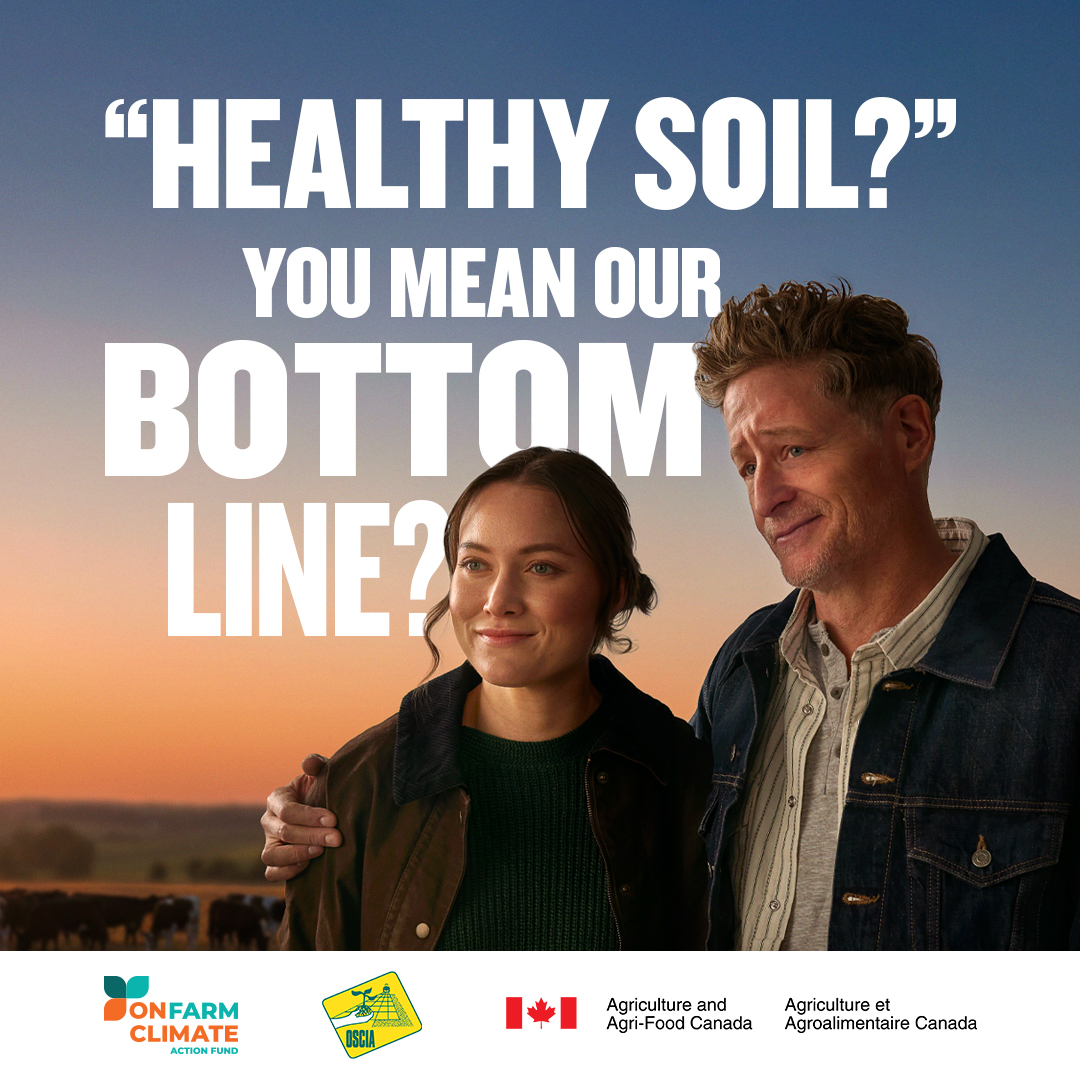 OntarioSoilCrop's tweet photo. Are you looking to improve soil health on your farm? The Ontario On-Farm Climate Action Fund (OFCAF) provides cost-share funding for the implementation of best management practices such as nitrogen management, cover cropping and rotational grazing. If you missed this year's intake, now's the time to get more information for future intakes: https://t.co/g7i7gEu9dN

#ontag #ontariosoilcrop #AgClimateSolutions #ofcaf