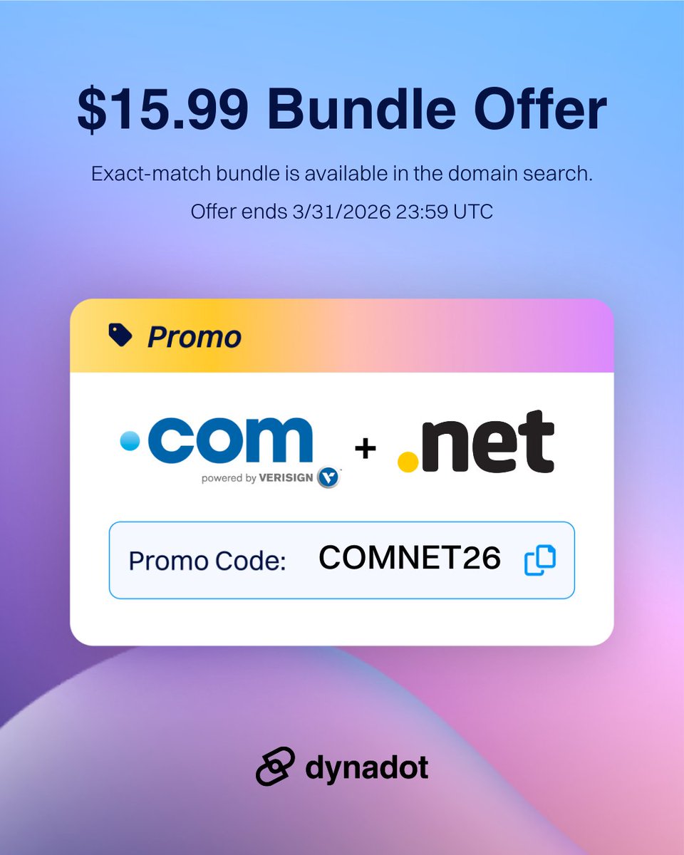 Dynadot 🦾 tweet media