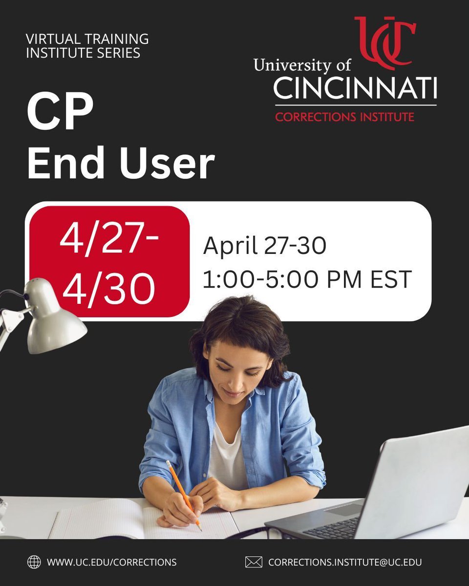 UC Corrections Institute tweet media