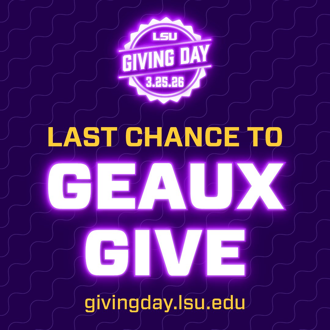 LSU Foundation tweet media