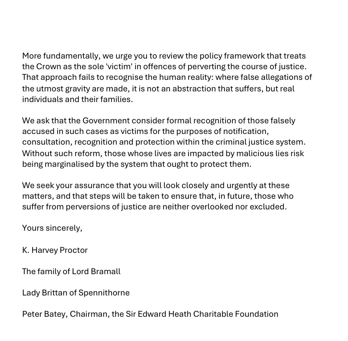 Harvey Proctor tweet media