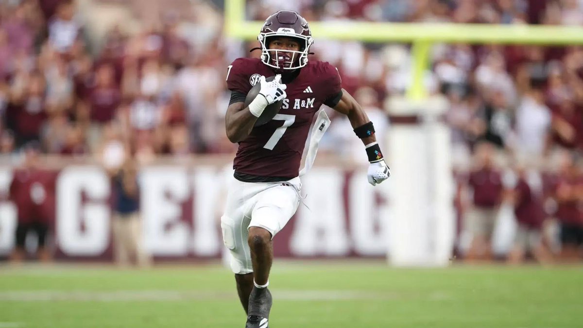 The #Giants are hosting Texas A&amp;M WR KC Concepcion for a 30 visit, per <a href="/JFowlerESPN/">Jeremy Fowler</a>.