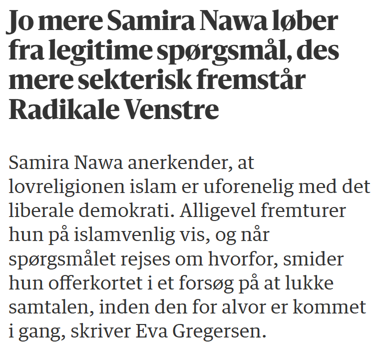 Eva Gregersen tweet media