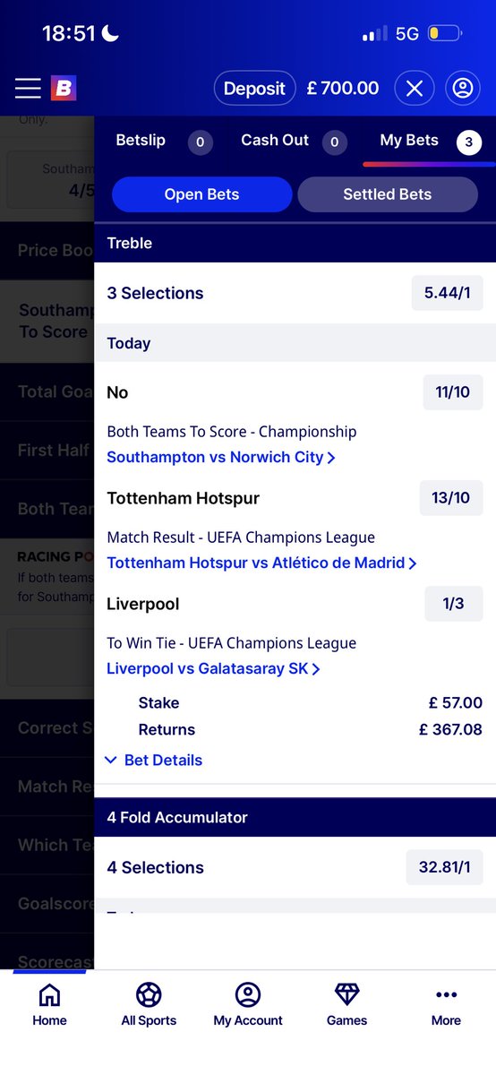 Beat Various Bookies tweet media