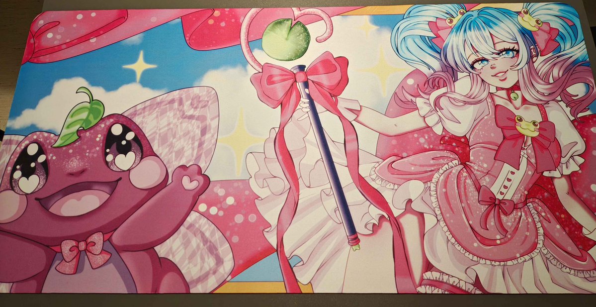 Pinkicafe「 Frog Maid 🐸🌸 」 tweet media