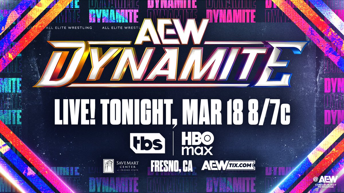 AEWFrance1's tweet photo. C'est MERCREDI !!!
▶️ Savez vous ce que cela veut dire ?
▪️C'est #AEWDynamite 🔵🟣 !!!
Diffusion en 🇫🇷 sur @AEW_WTVNext, le 24 Mars à 21h45 !! #AEW
▪️Rediffusion aussi sur le #AEWPlus sur @Triller_TV !
🔸 Que pensez-vous de la carte ?! #watchAEW https://t.co/otDwnbW58I
