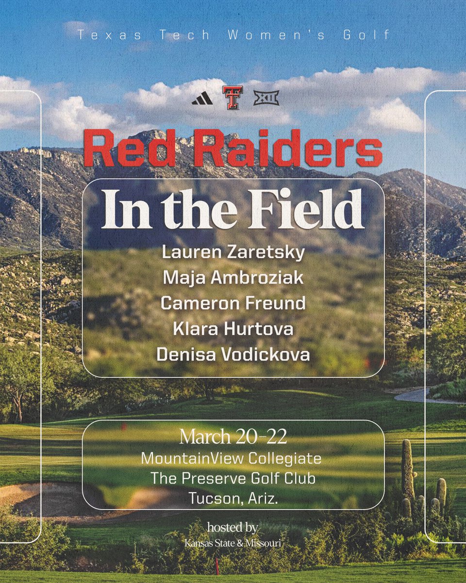 Texas Tech Women’s Golf tweet media