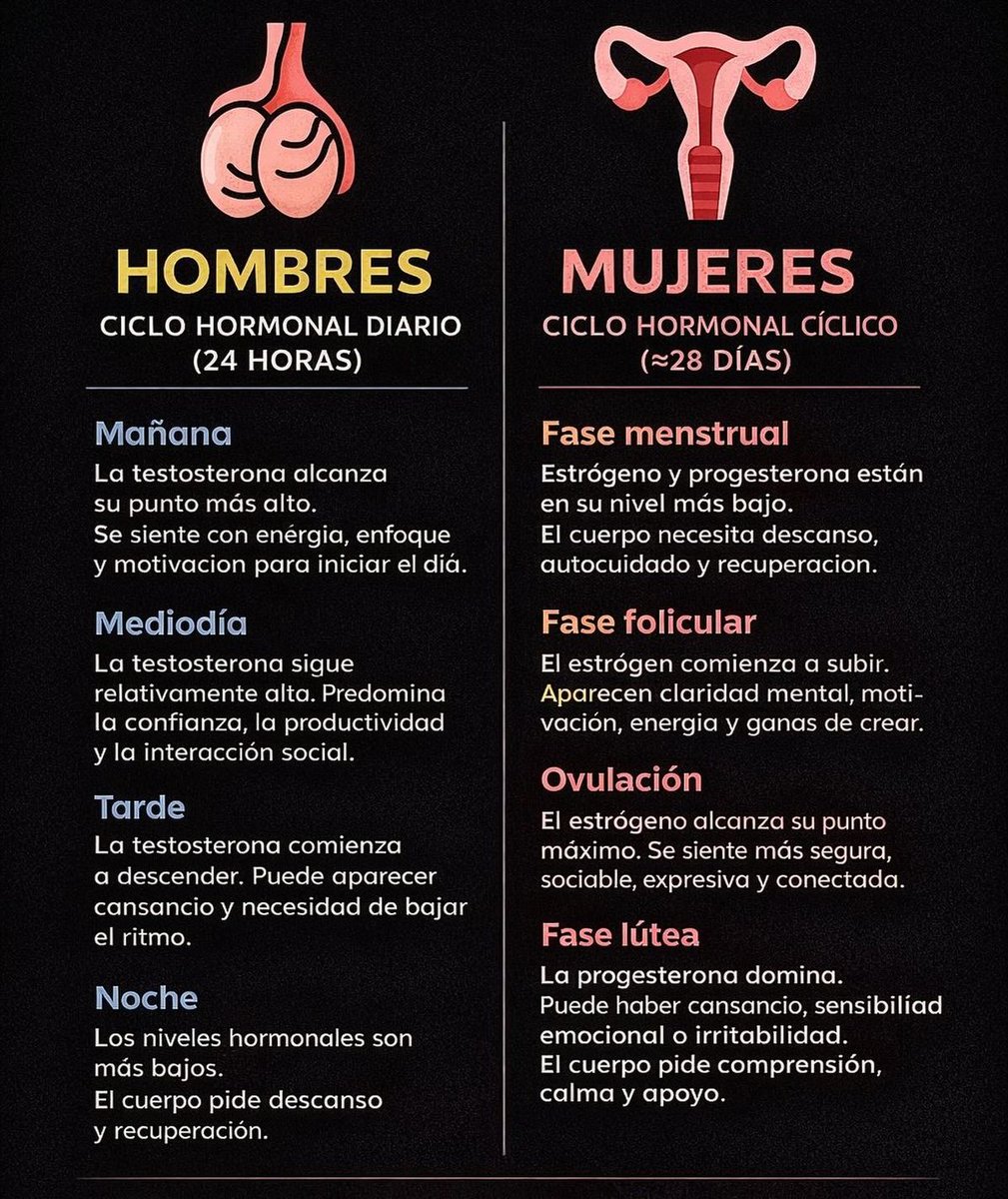 SumaYVive's tweet photo. El hombre y la mujer no viven en el mismo tiempo hormonal.

Y eso lo explica todo. https://t.co/EsHB1ogklq