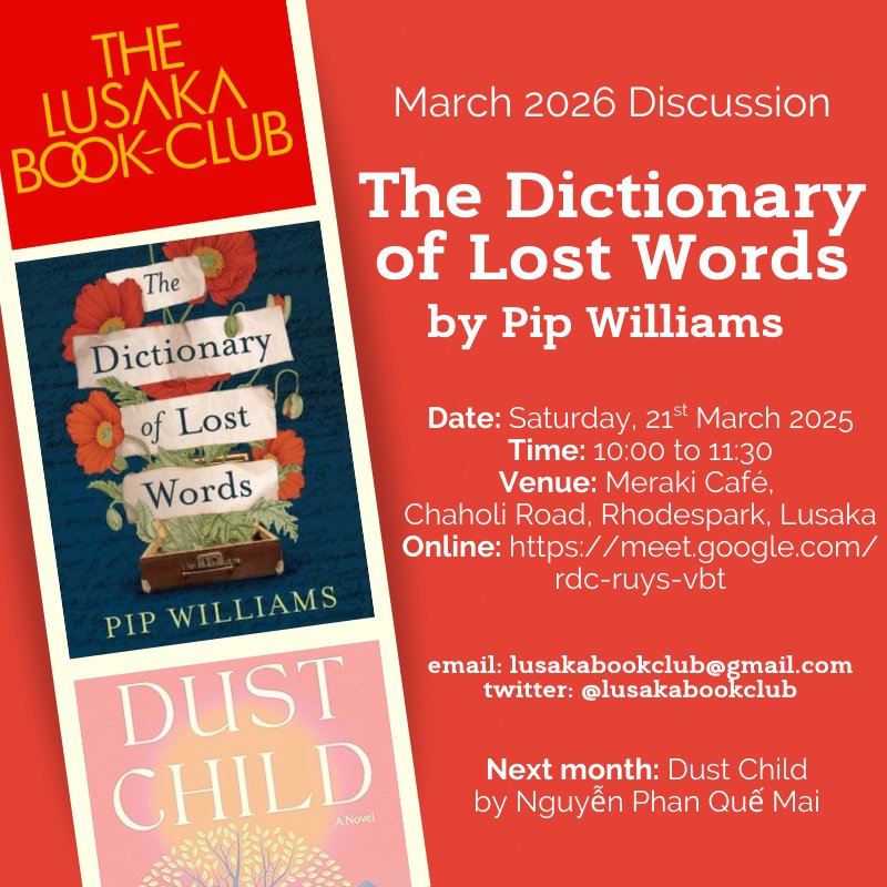 Lusaka Book Club tweet media