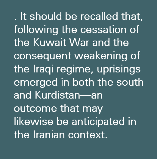 SherkoKirmanj's tweet photo. Some contend that, amid ongoing warfare, the people of #Iran should mobilize to overthrow the regime; this is highly implausible. Populations do not rise under missile bombardment. Yet the prospects for popular uprising in the aftermath of war are considerable. However
#IranWar‌ https://t.co/w7Ipe7letC