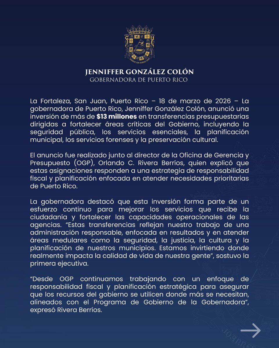 Jenniffer González tweet media