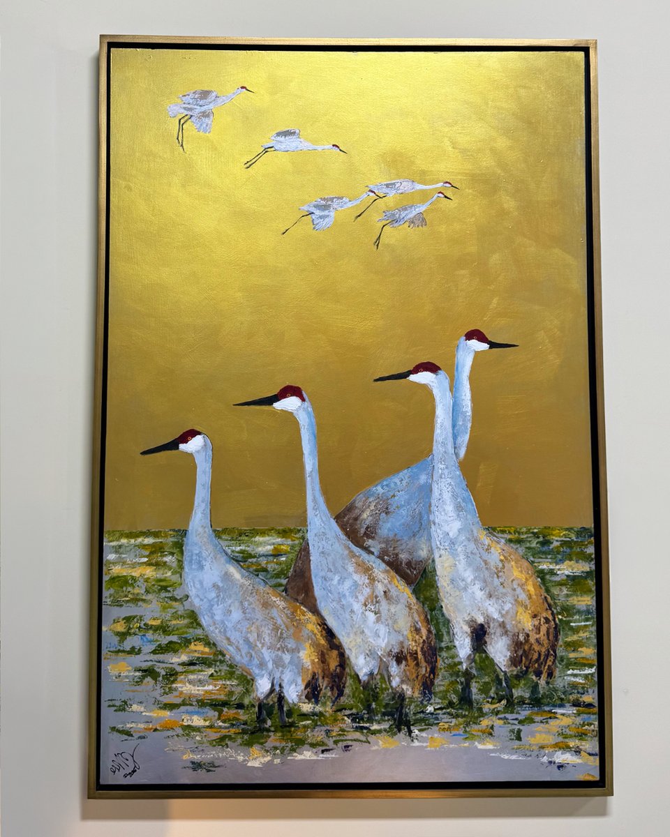 GSGalleries's tweet photo. Just when you start to get used to them, they leave. That’s the rhythm of migration.

Painted buntings flash through. Sandhill cranes gather from golf courses to open prairies. Some stay. Some move on.

I shared more about Florida’s migratory birds here:
 https://t.co/UTu15tcCjS https://t.co/JsQkifwaBn