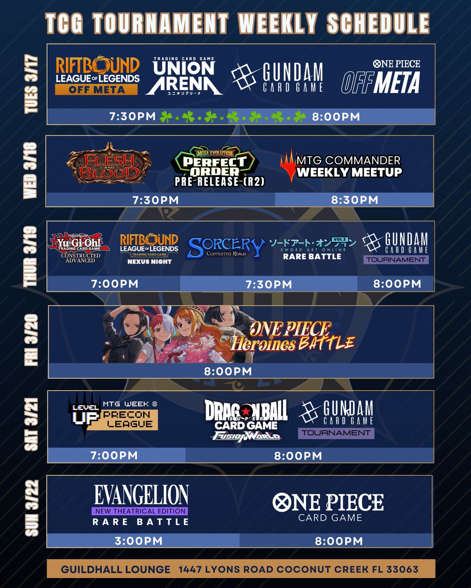 Guildhall Anime Game Lounge tweet media