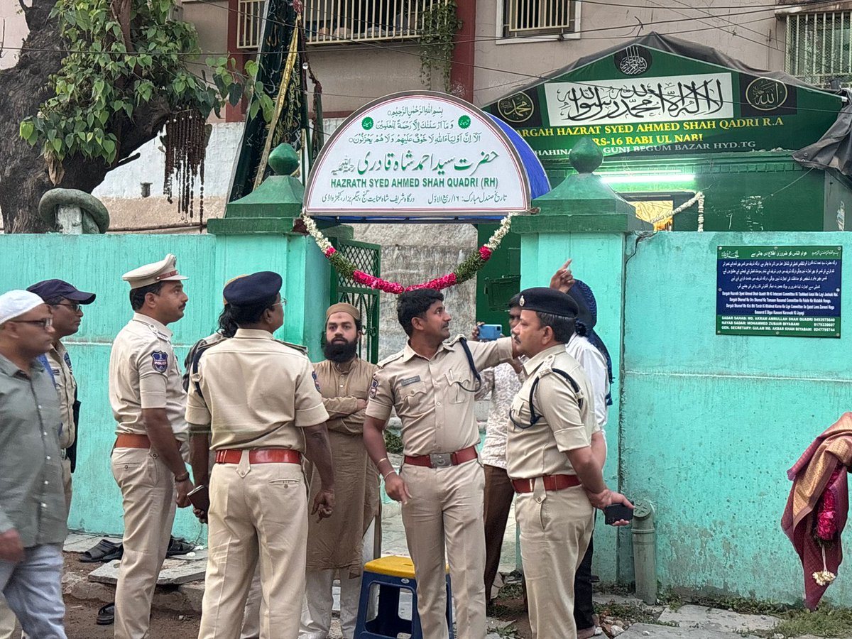 DCP Golconda (గోల్కొండ మండల డీసీపీ ڈی سی پی گولکن) tweet media