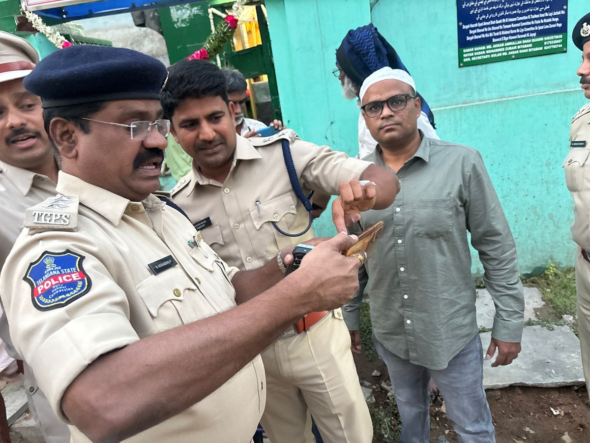 DCP Golconda (గోల్కొండ మండల డీసీపీ ڈی سی پی گولکن) tweet media