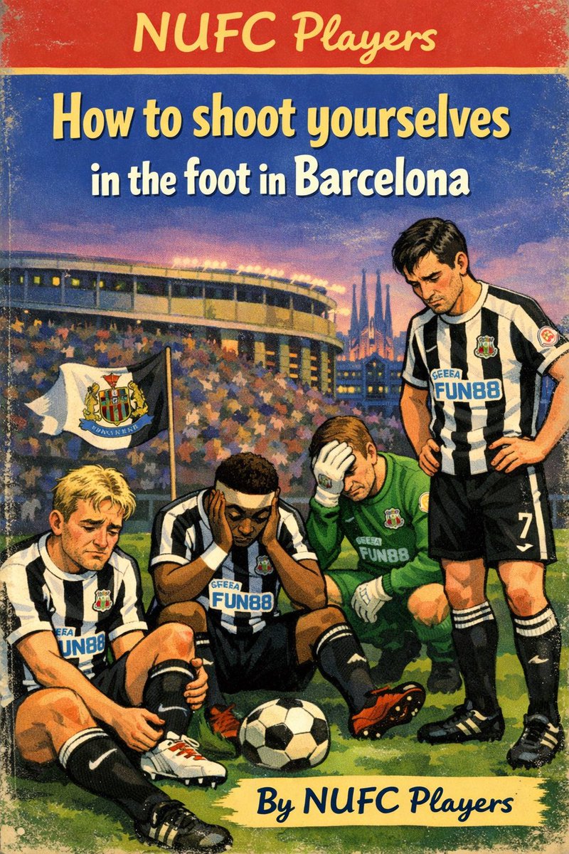 elmosa10's tweet photo. In book shops tomorrow #nufc https://t.co/12oOTqbvQY