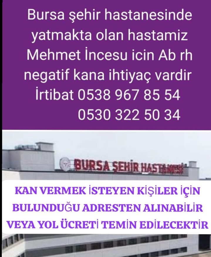 fenernesto's tweet photo. Yardımcı olmak isteyenler için kan ihtiyacı varmış, bilginize… https://t.co/mqUWKcSF2G