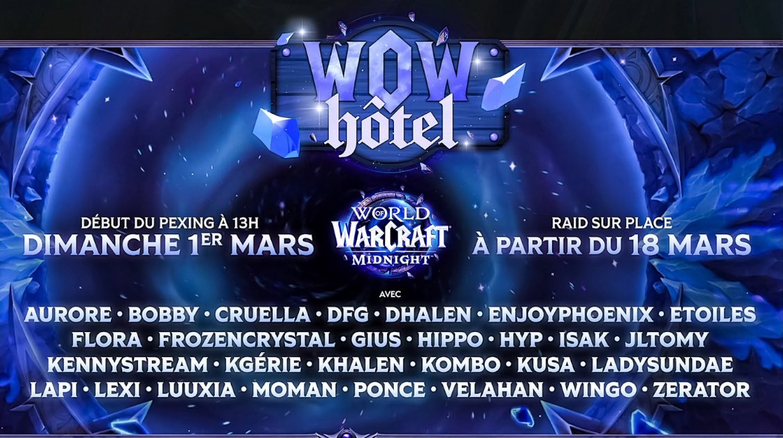 Warcraft FR tweet media