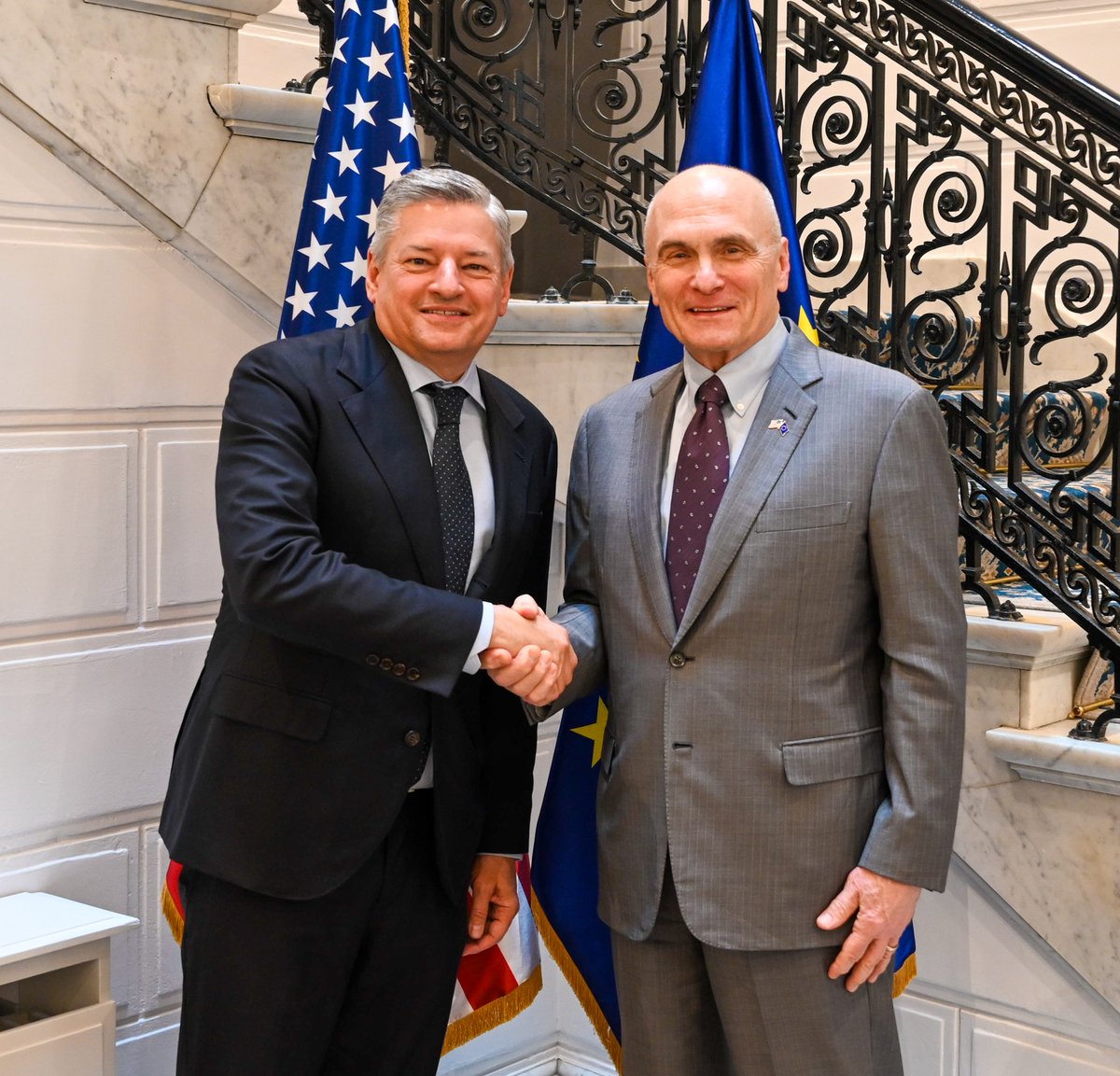 U.S. Ambassador to the EU tweet media