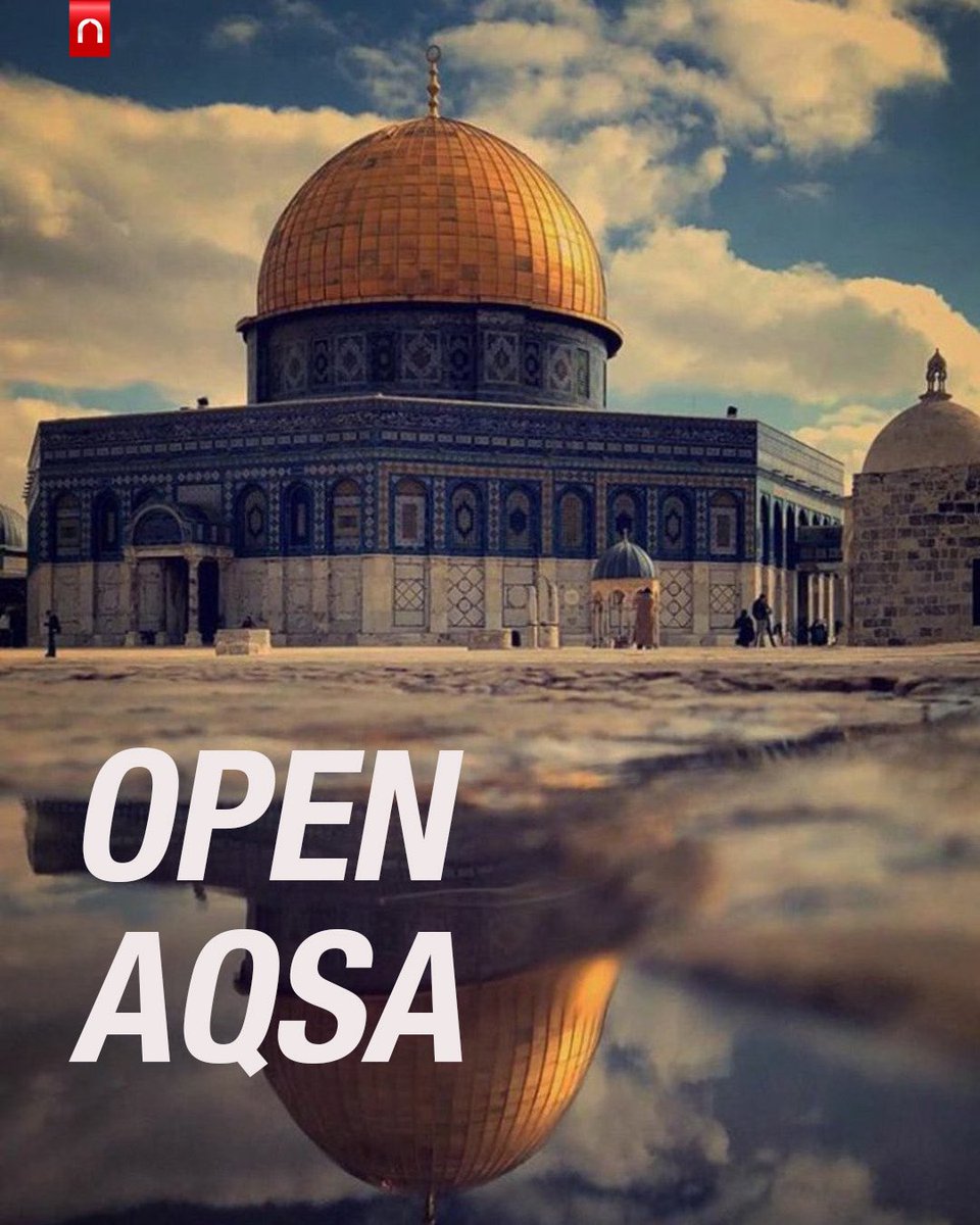 Mescid-i Aksa’nın değil, zulmün kapısı kapatılsın! 
#AksayaSahipÇık #OpenAqsa