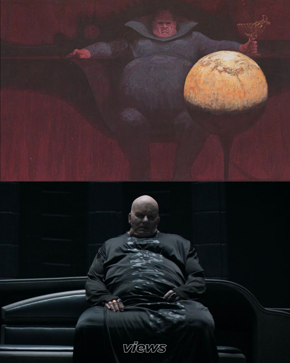 viewsfrance's tweet photo. Les dessins de John Schoenherr pour “Dune”. https://t.co/tQvxOJseIb